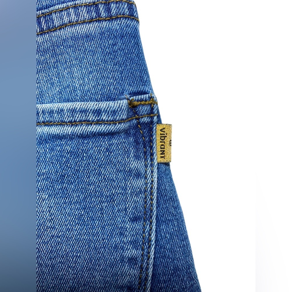 Vibrant M.i.U Wide Leg High Rise Jeans Size 3/Small - Picture 7 of 11